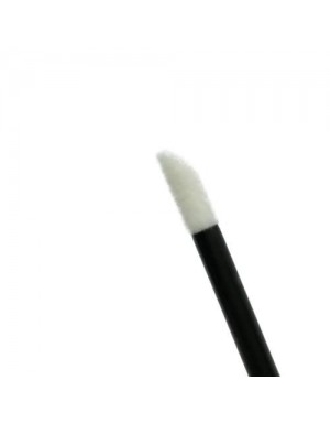 Black Disposable cosmetic Fiber-Brush Applicators